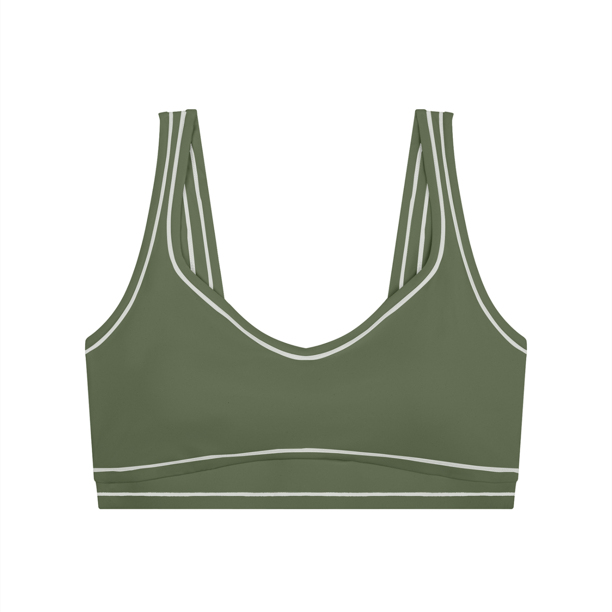Women’s Topstitching Yoga Sports Bra