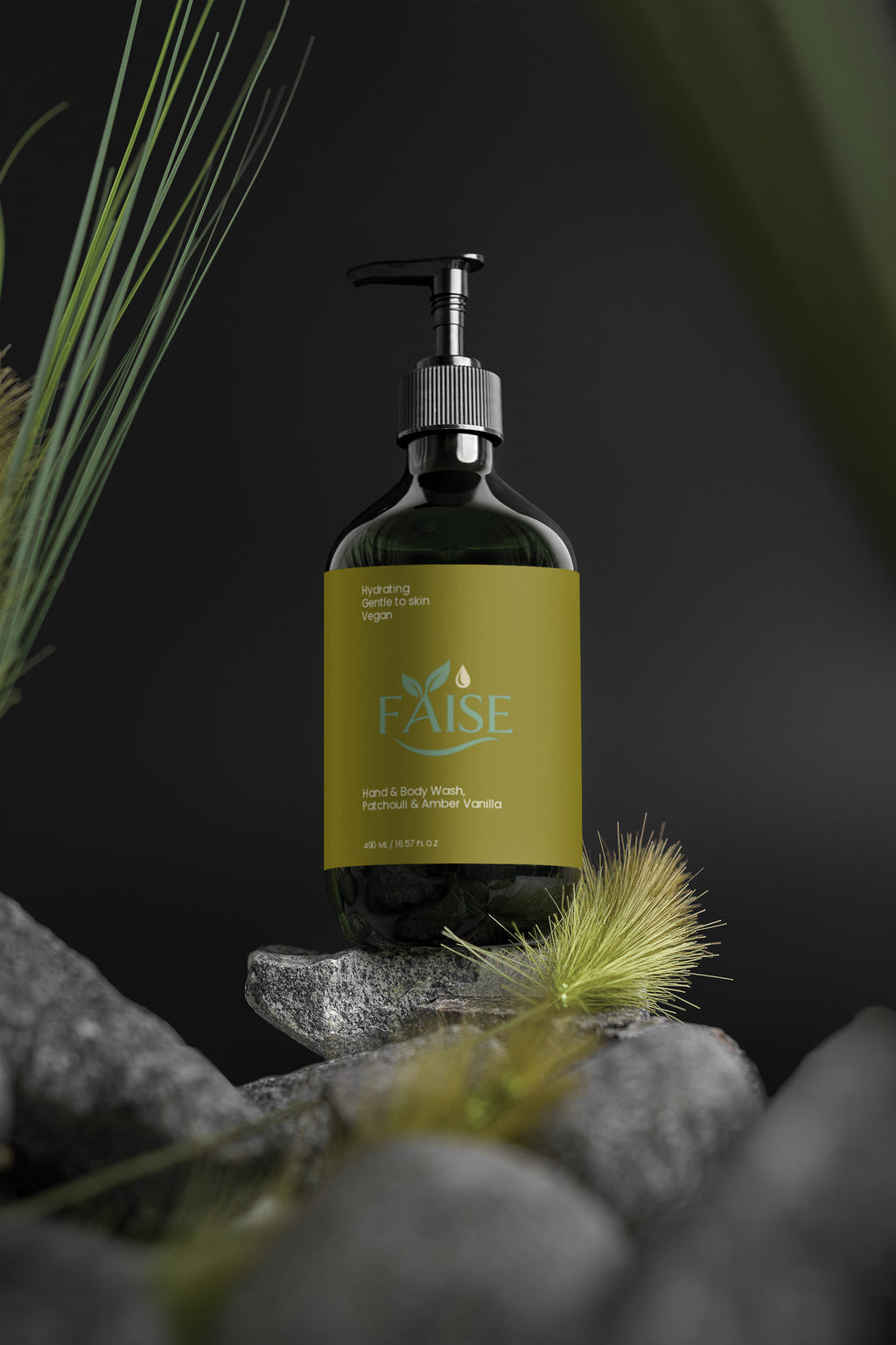 Hand & Body Wash, Patchouli & Amber Vanilla