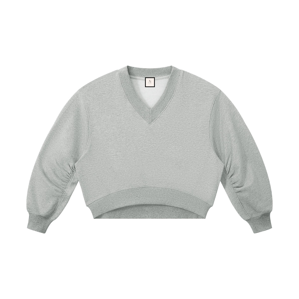 Women’s Crop V-Neck Sweatshirt