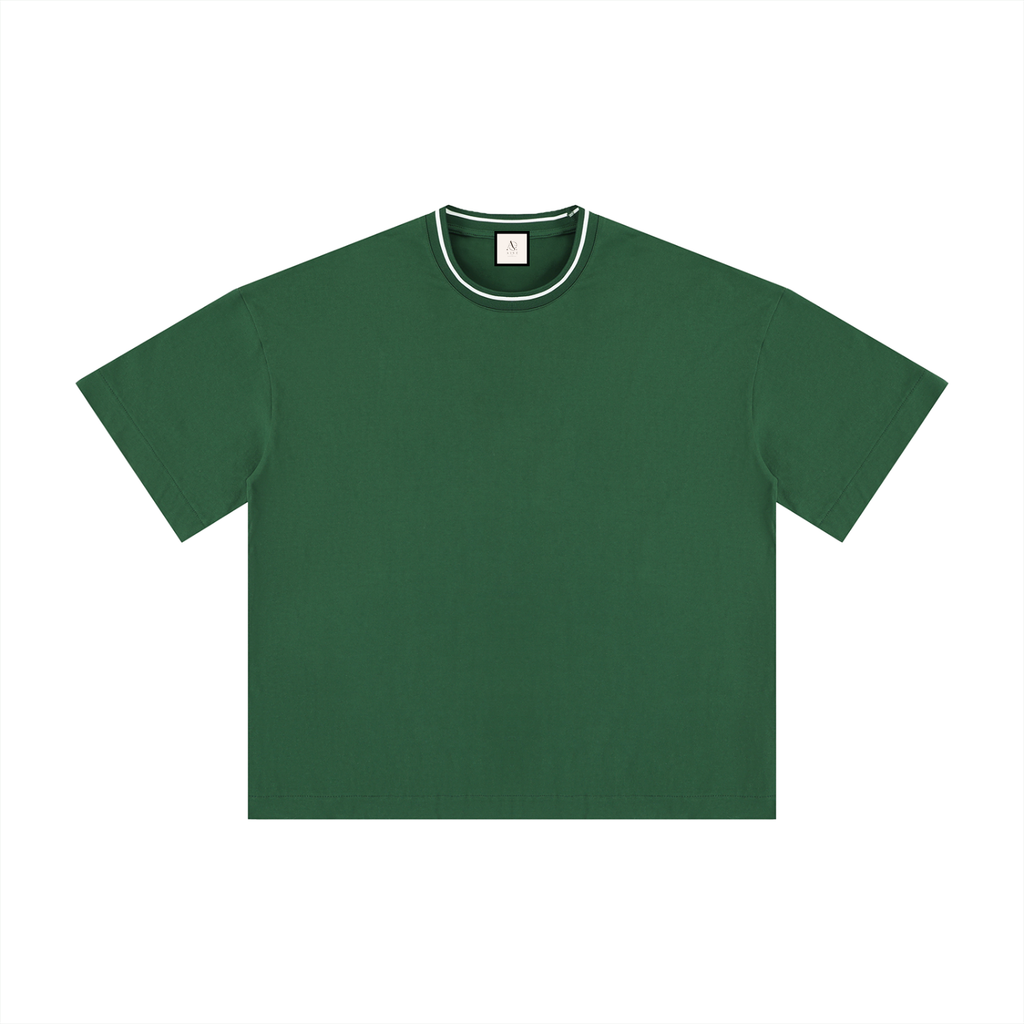 Unisex Boxy Ribbed T-Shirt