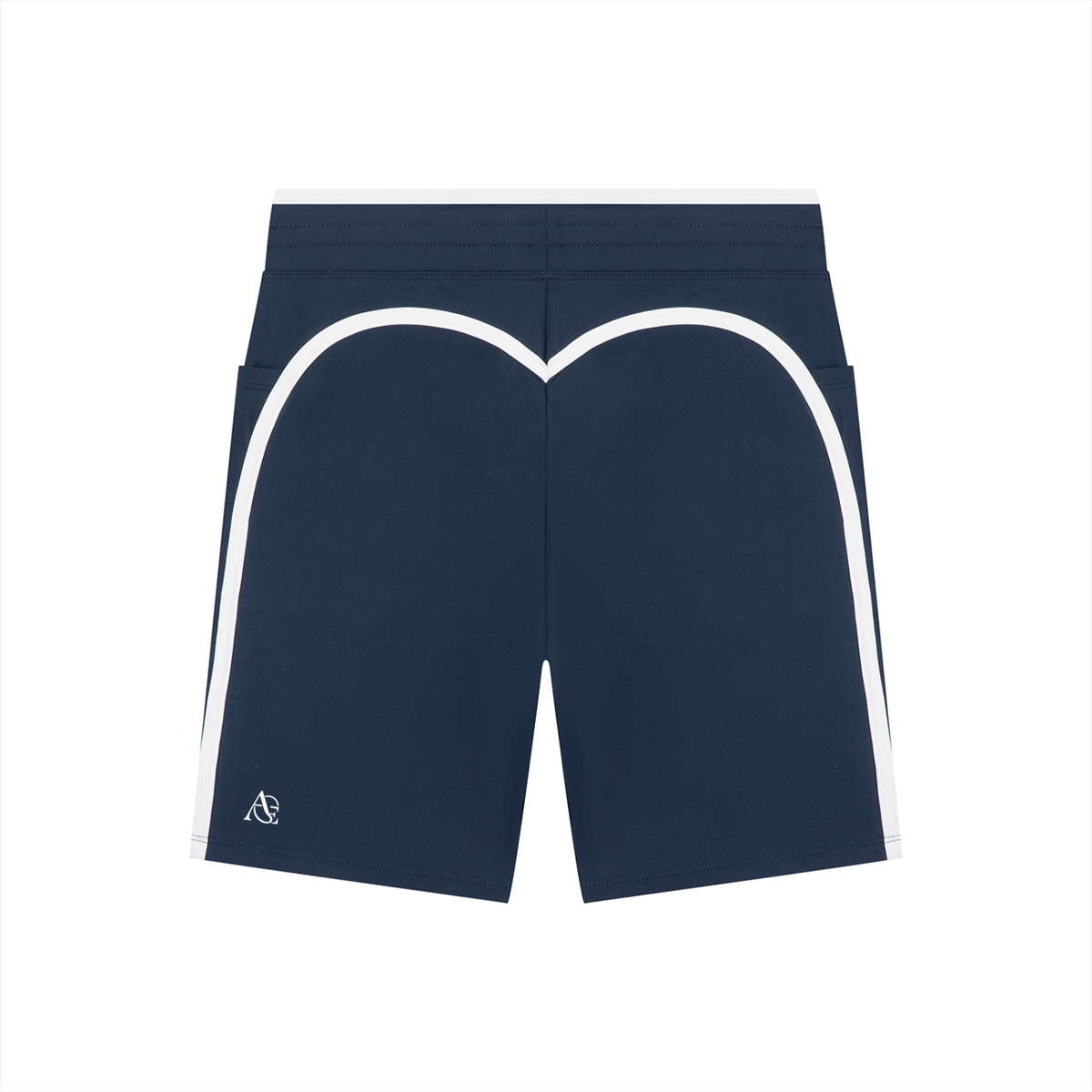 Women's High Rise Color Block Yoga Shorts