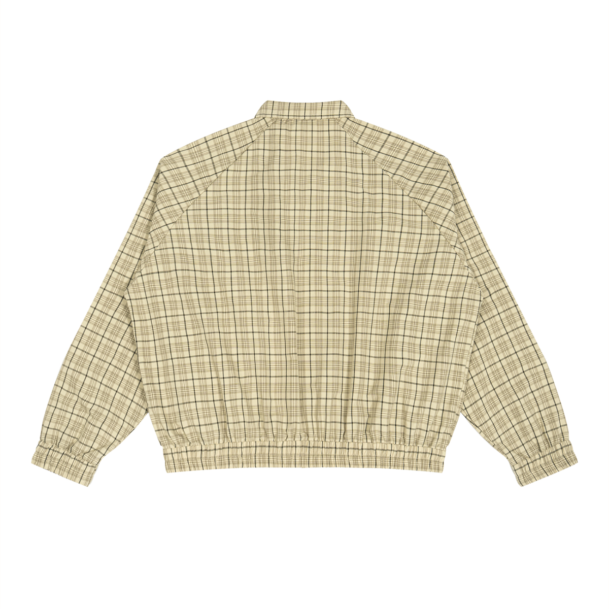 Unisex Plaid Full-Zip Track Jacket
