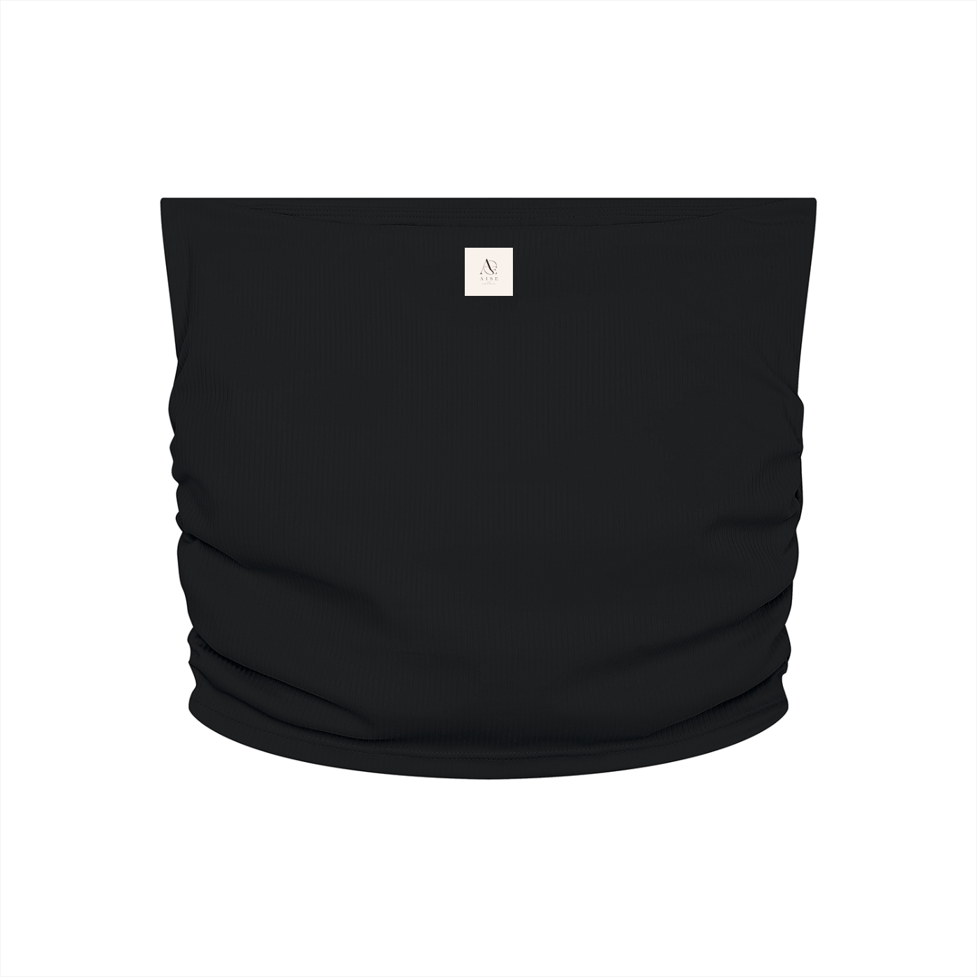 Women’s Ruched Cropped Yoga Tube Top