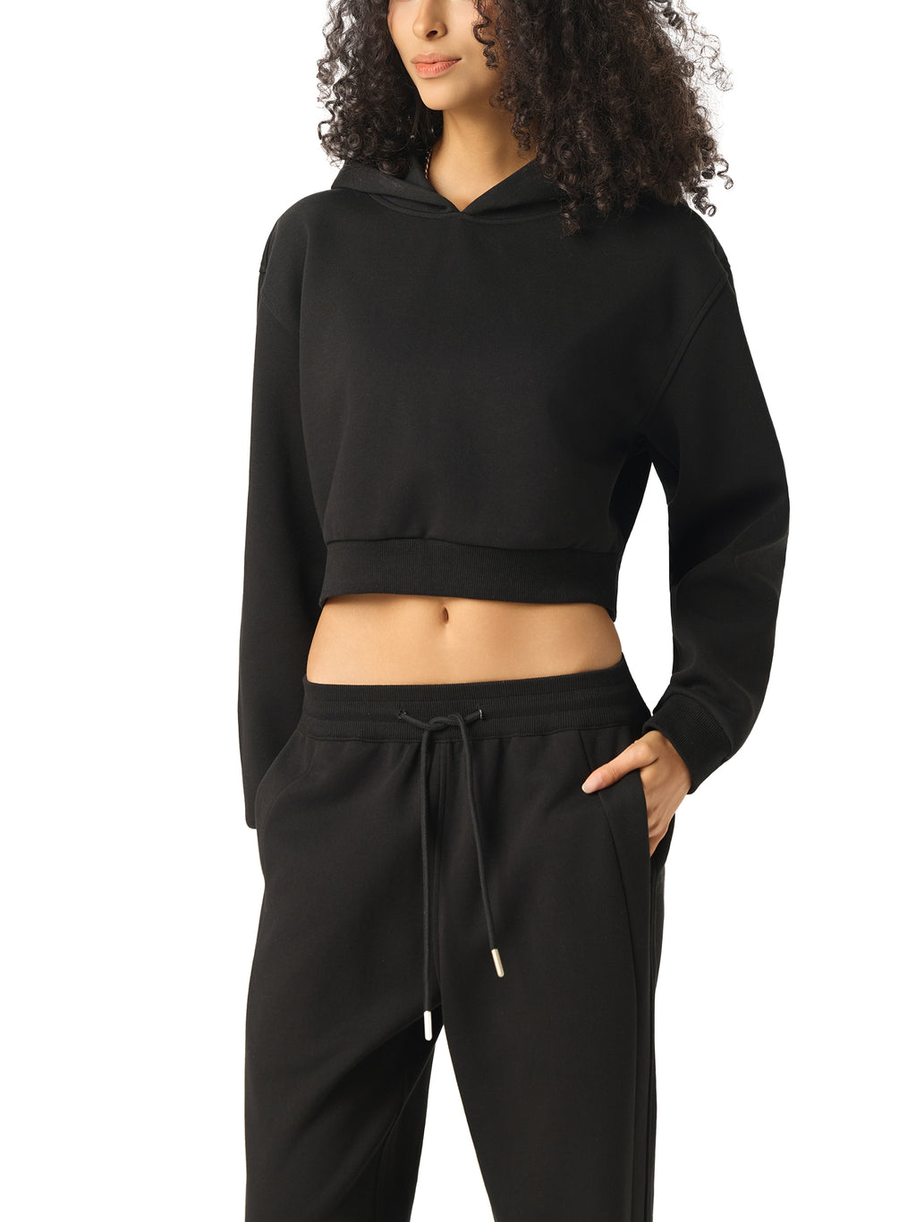 Essential Drawstring Straight-Leg Sweatpants