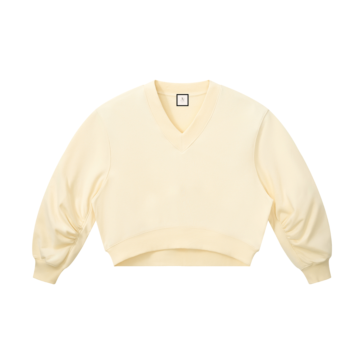 Women’s Crop V-Neck Sweatshirt
