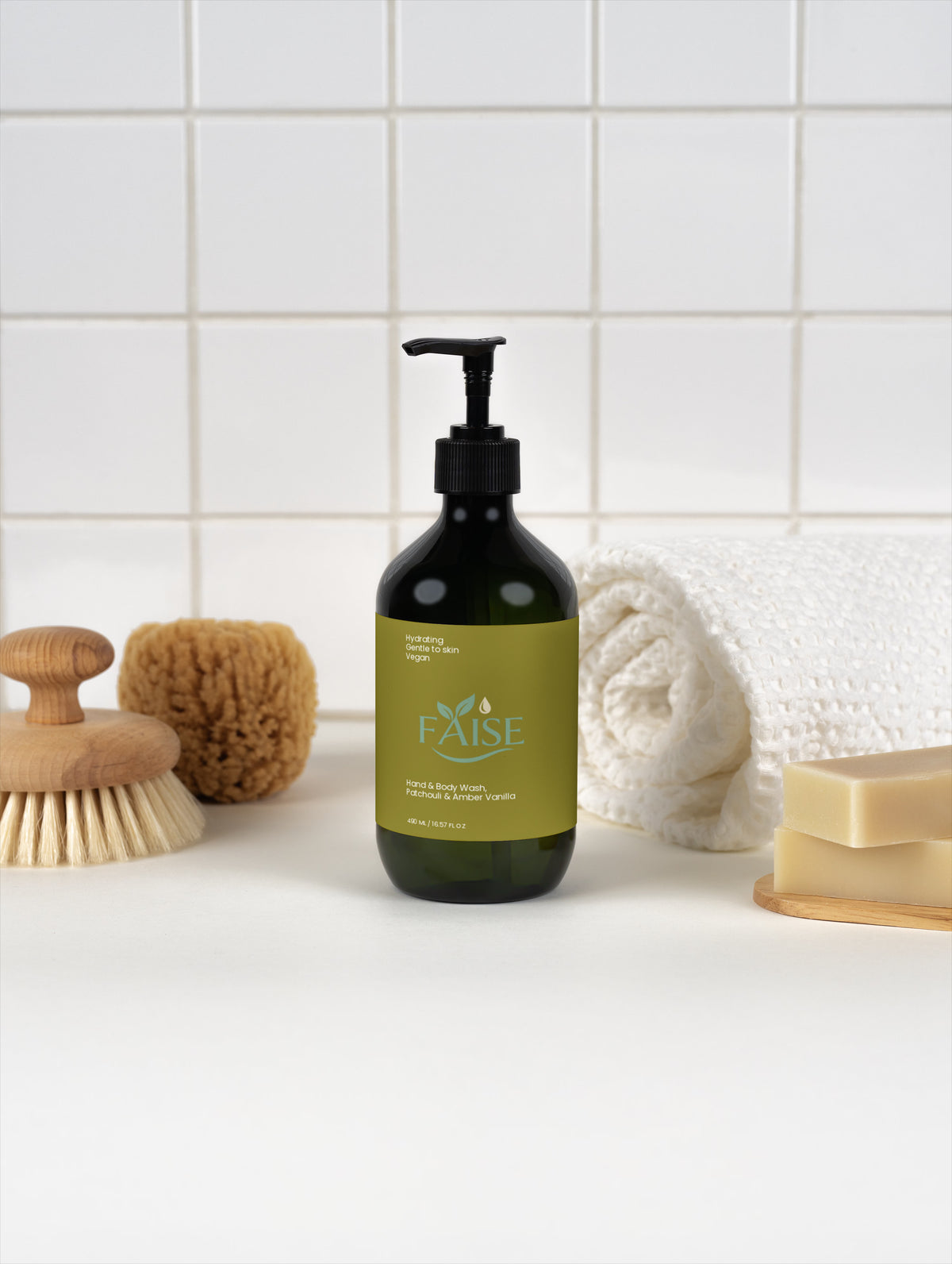 Hand & Body Wash, Patchouli & Amber Vanilla