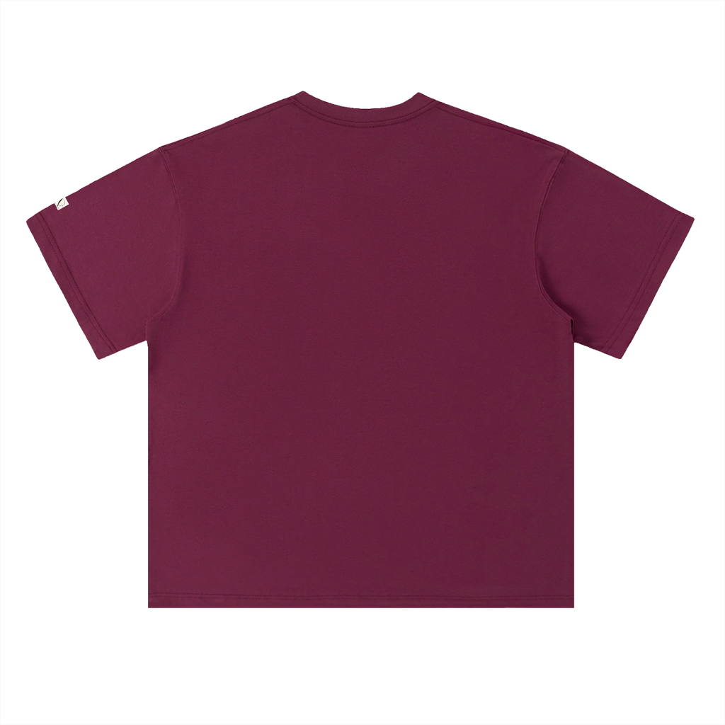 Heavyweight Drop Shoulder Cotton T-Shirt