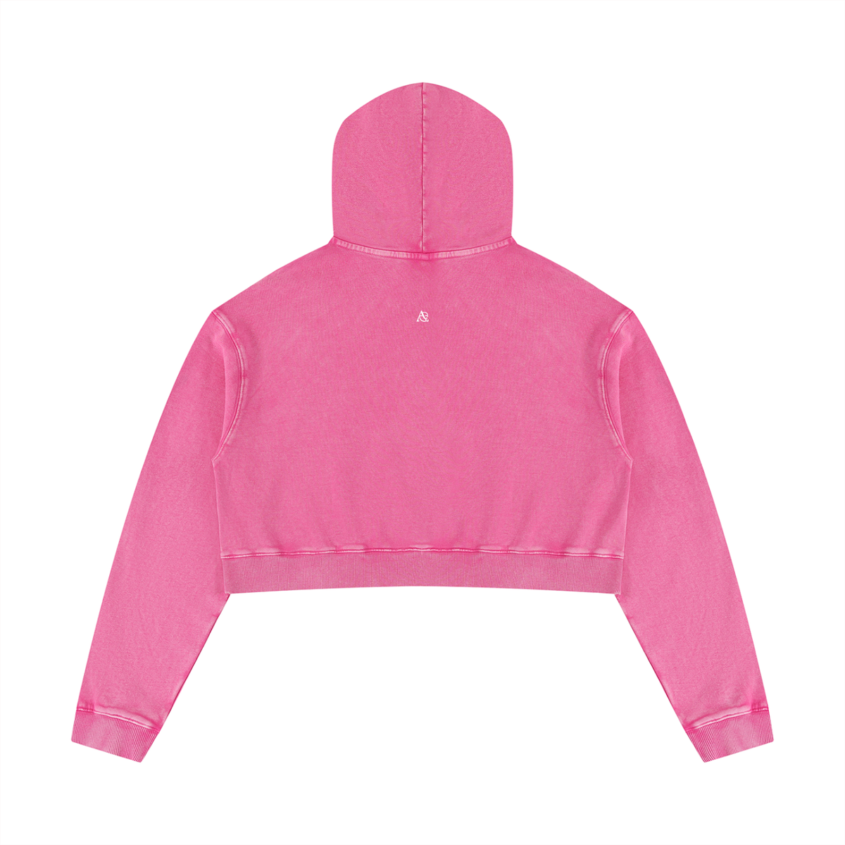 Women’s Mineral Washed Crop Hoodie
