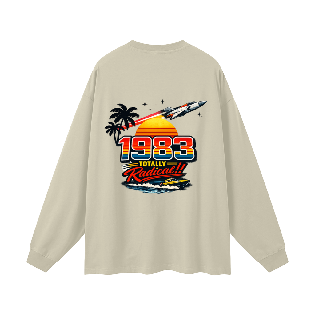 Oversized Unisex Long Sleeve T-Shirt