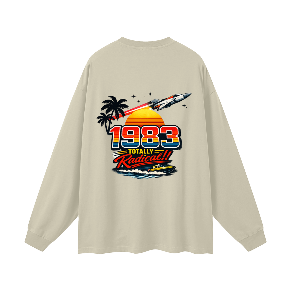 Oversized Unisex Long Sleeve T-Shirt