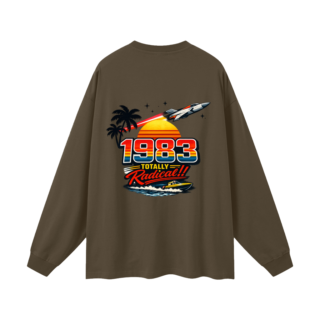 Oversized Unisex Long Sleeve T-Shirt