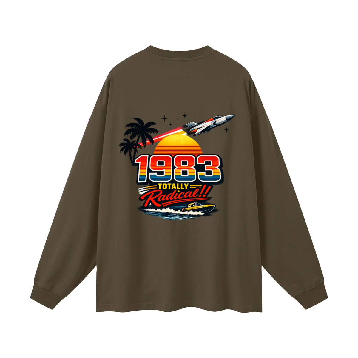 Oversized Unisex Long Sleeve T-Shirt