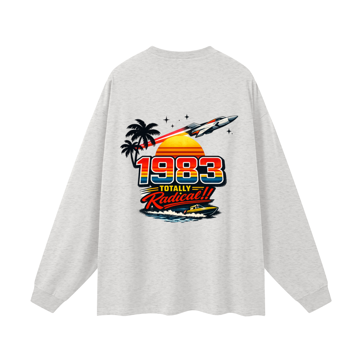 Oversized Unisex Long Sleeve T-Shirt