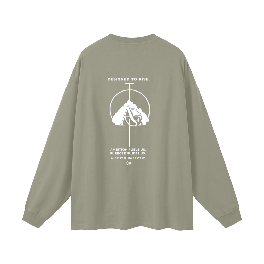 Oversized Unisex Long Sleeve T-Shirt