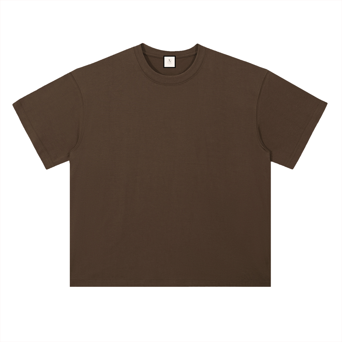 Heavyweight Drop Shoulder Cotton T-Shirt