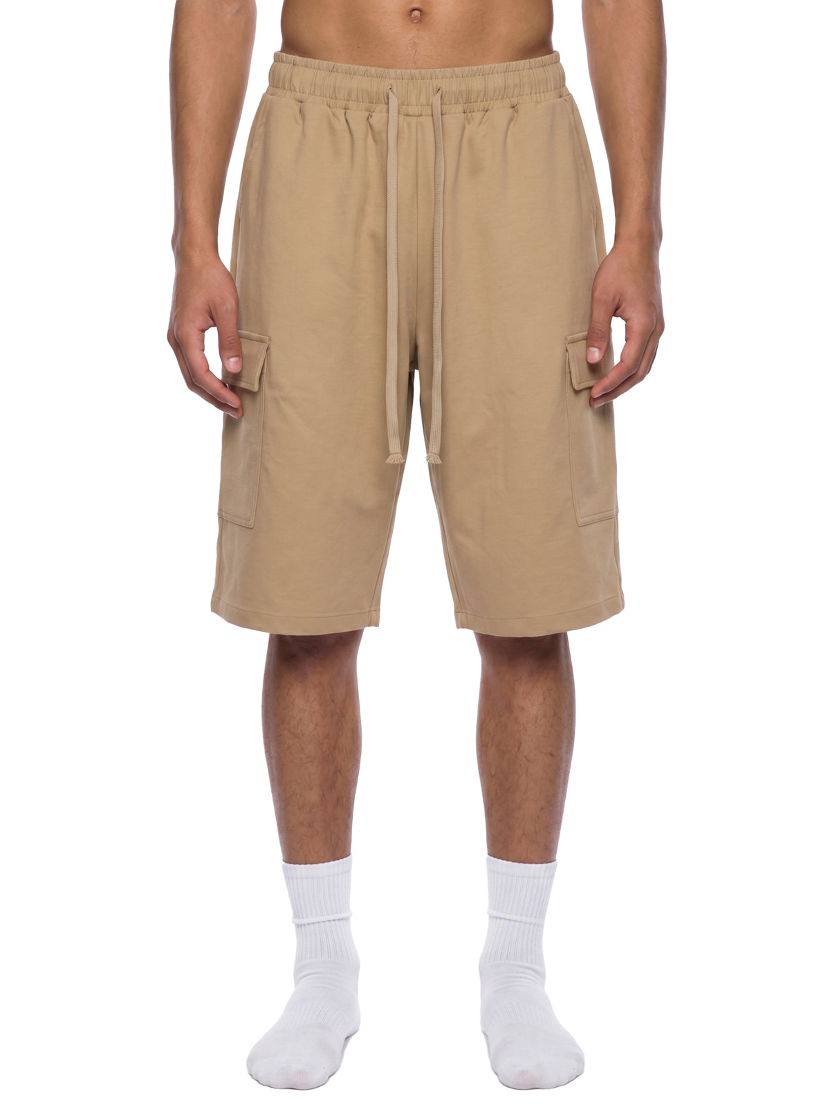 Unisex Drawstring Cargo Shorts