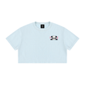 Women's Mineral Wash Cotton Crop T-Shirt