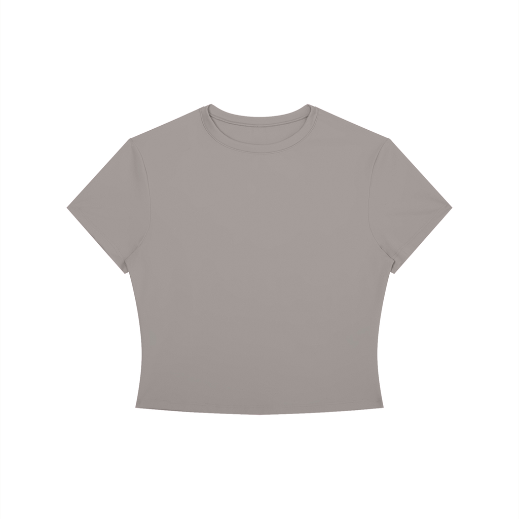 Women's Crewneck Crop T-Shirt