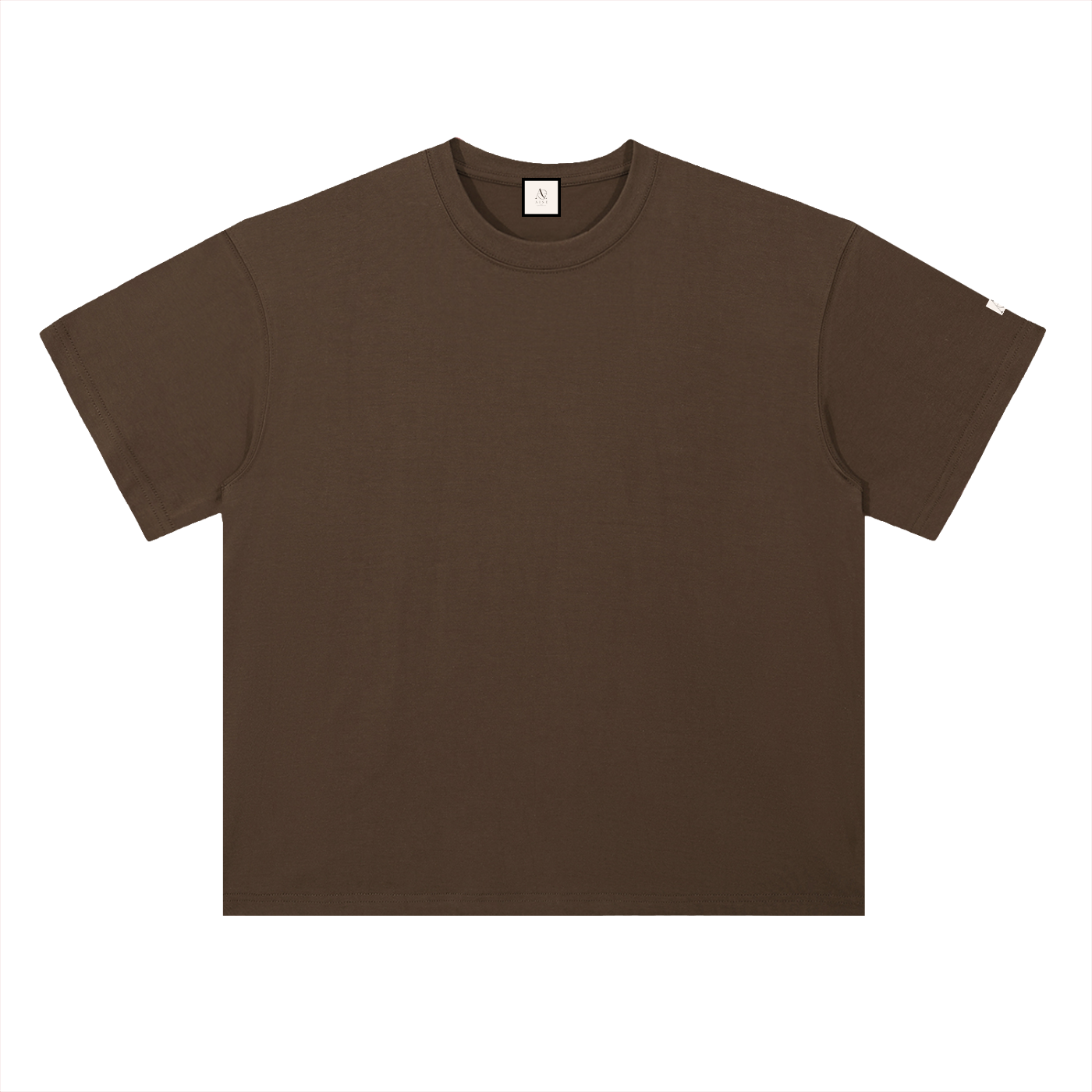 Heavyweight Drop Shoulder Cotton T-Shirt