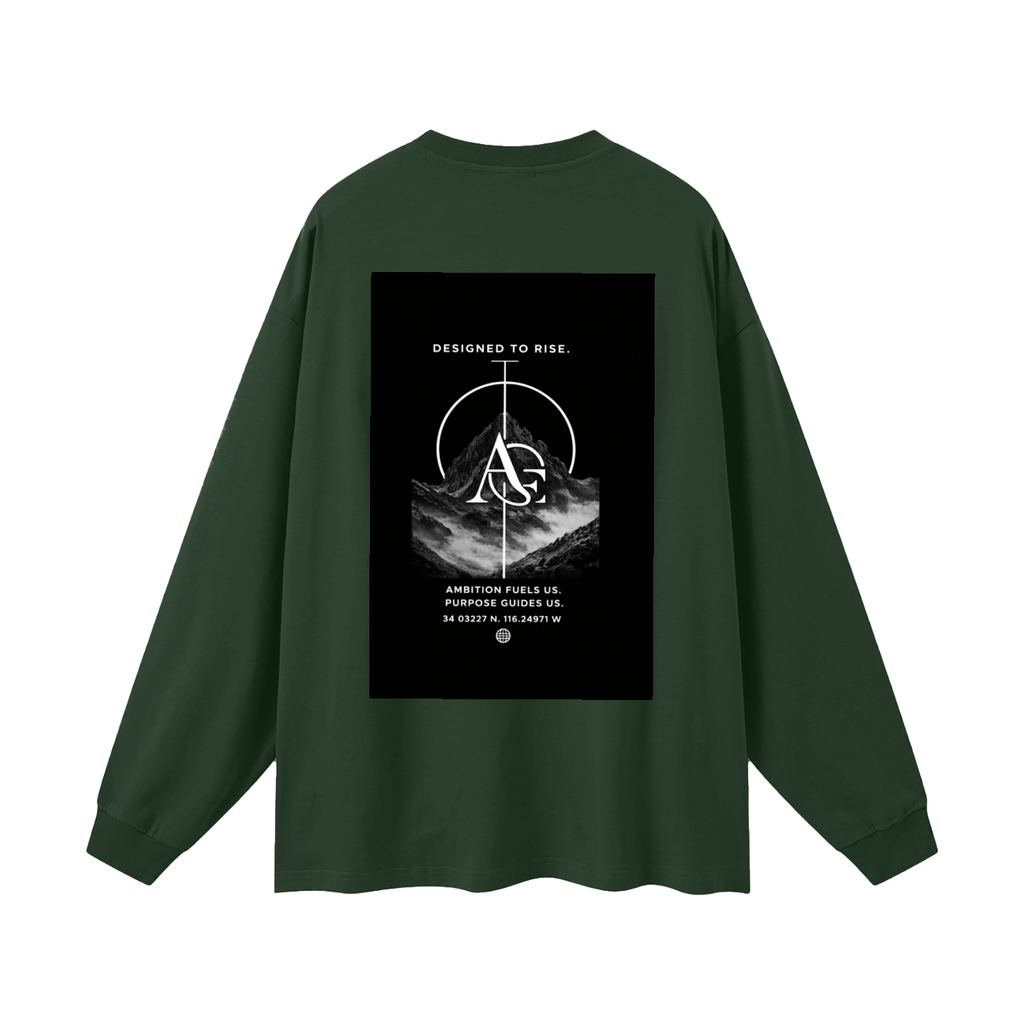 Oversized Unisex Long Sleeve T-Shirt