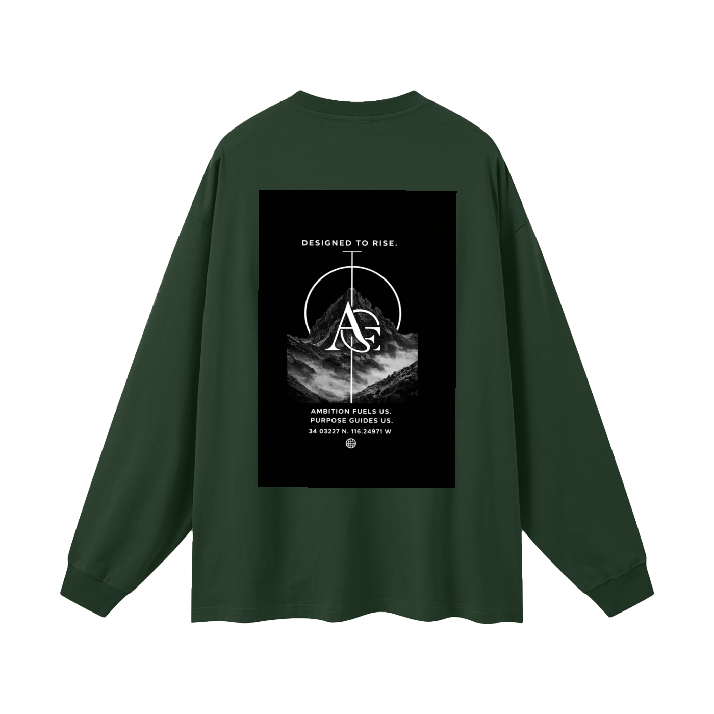 Oversized Unisex Long Sleeve T-Shirt