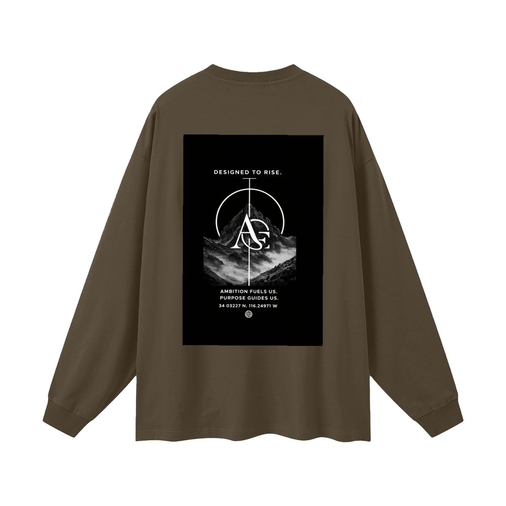Oversized Unisex Long Sleeve T-Shirt