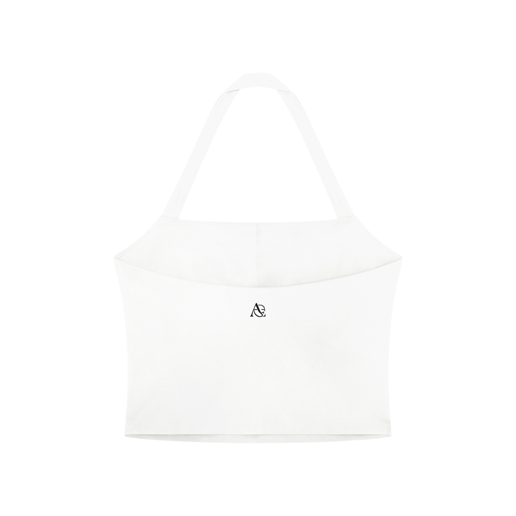 Women's Halter Crop Sports Bra