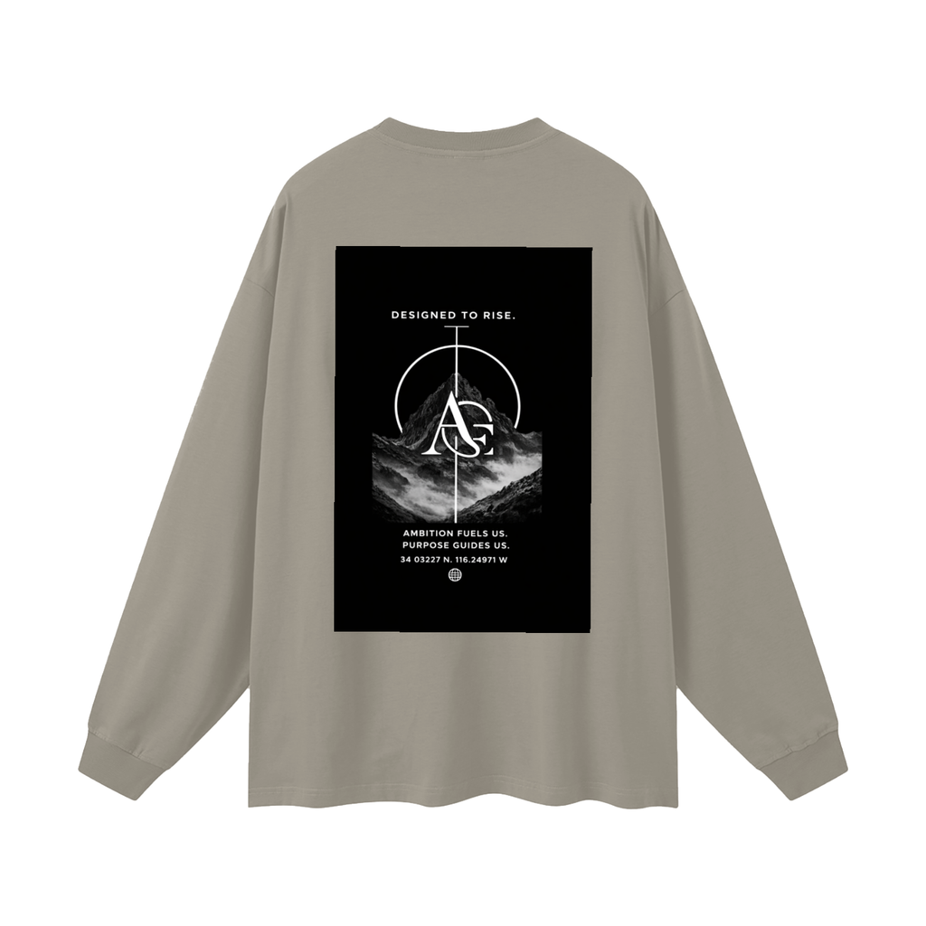 Oversized Unisex Long Sleeve T-Shirt