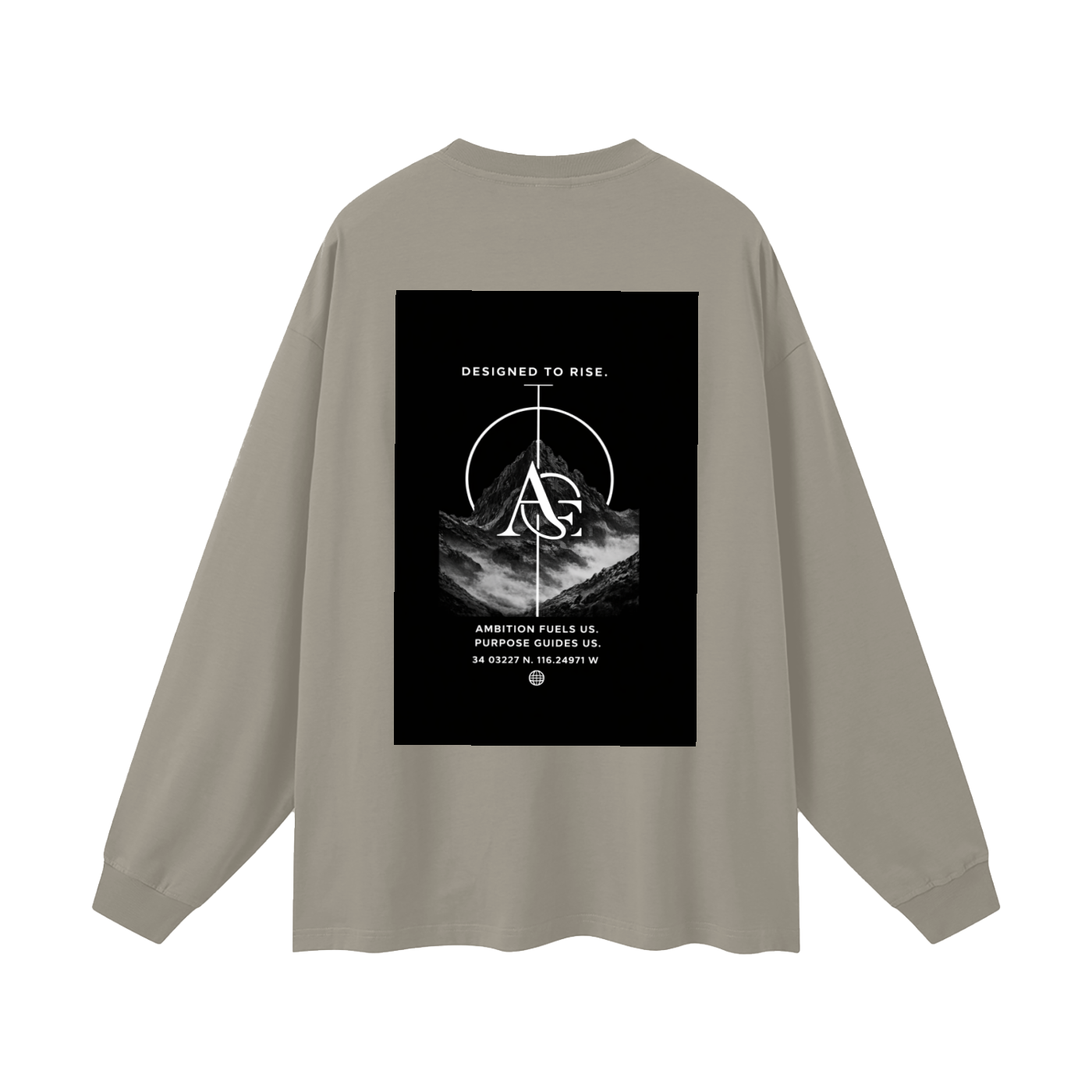 Oversized Unisex Long Sleeve T-Shirt