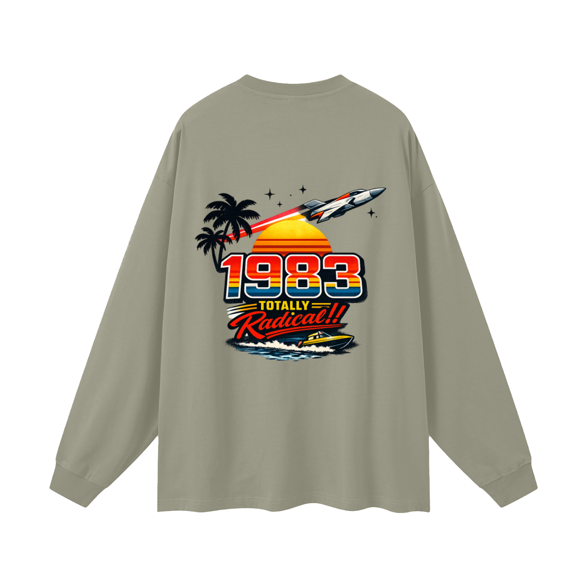 Oversized Unisex Long Sleeve T-Shirt