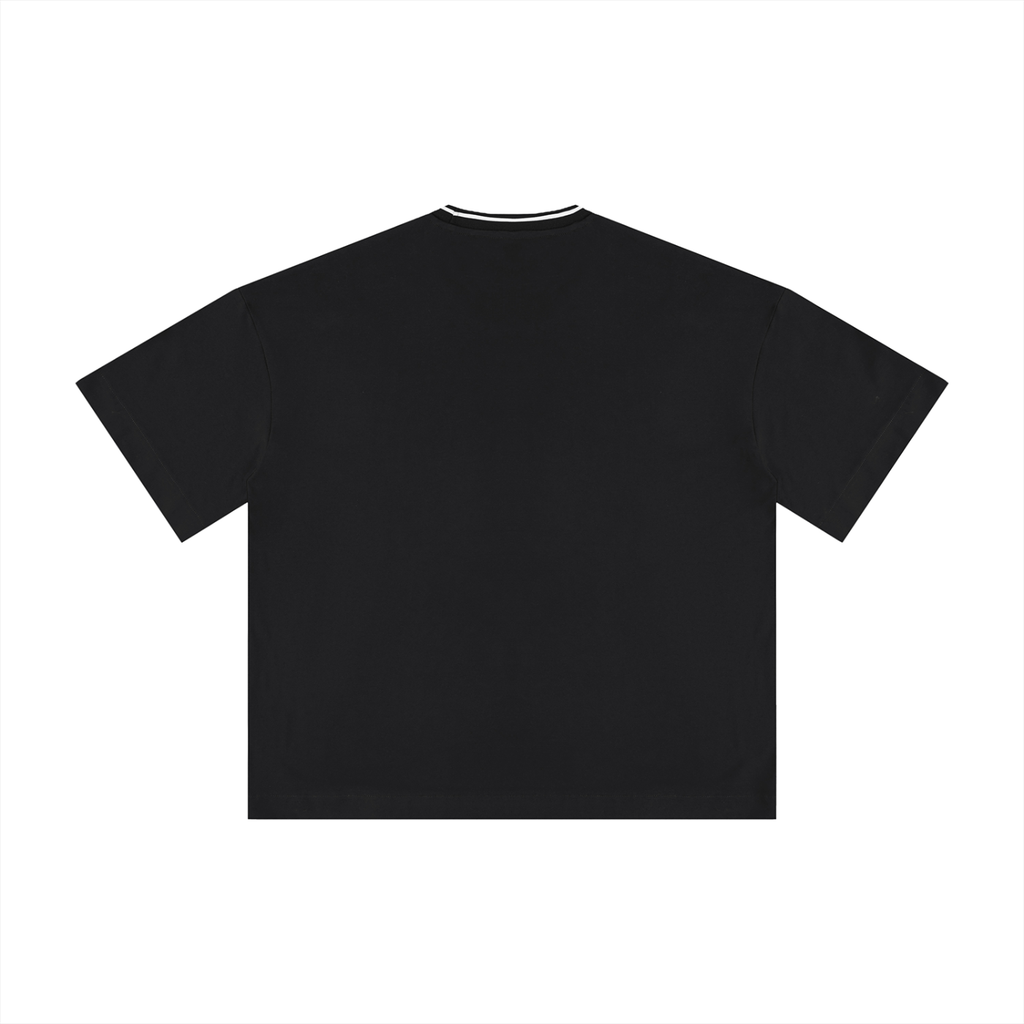 Unisex Boxy Ribbed T-Shirt