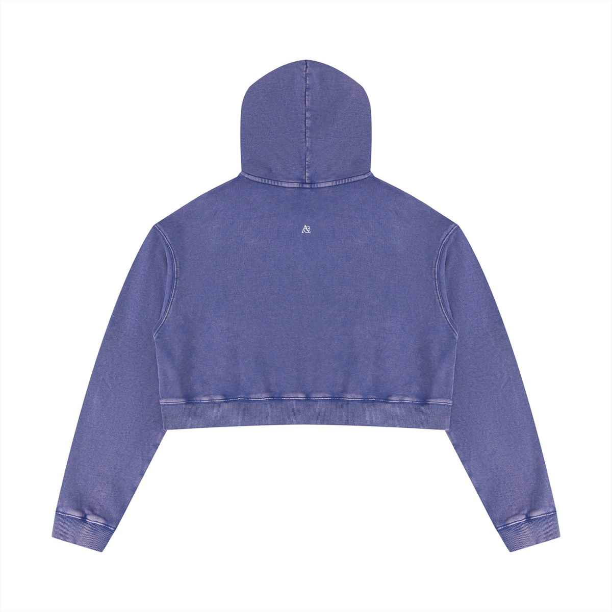Women’s Mineral Washed Crop Hoodie