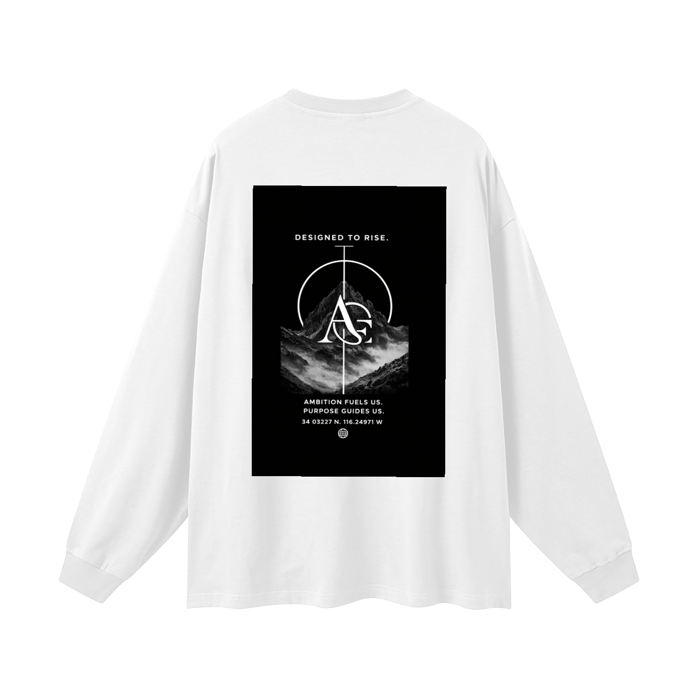 Oversized Unisex Long Sleeve T-Shirt