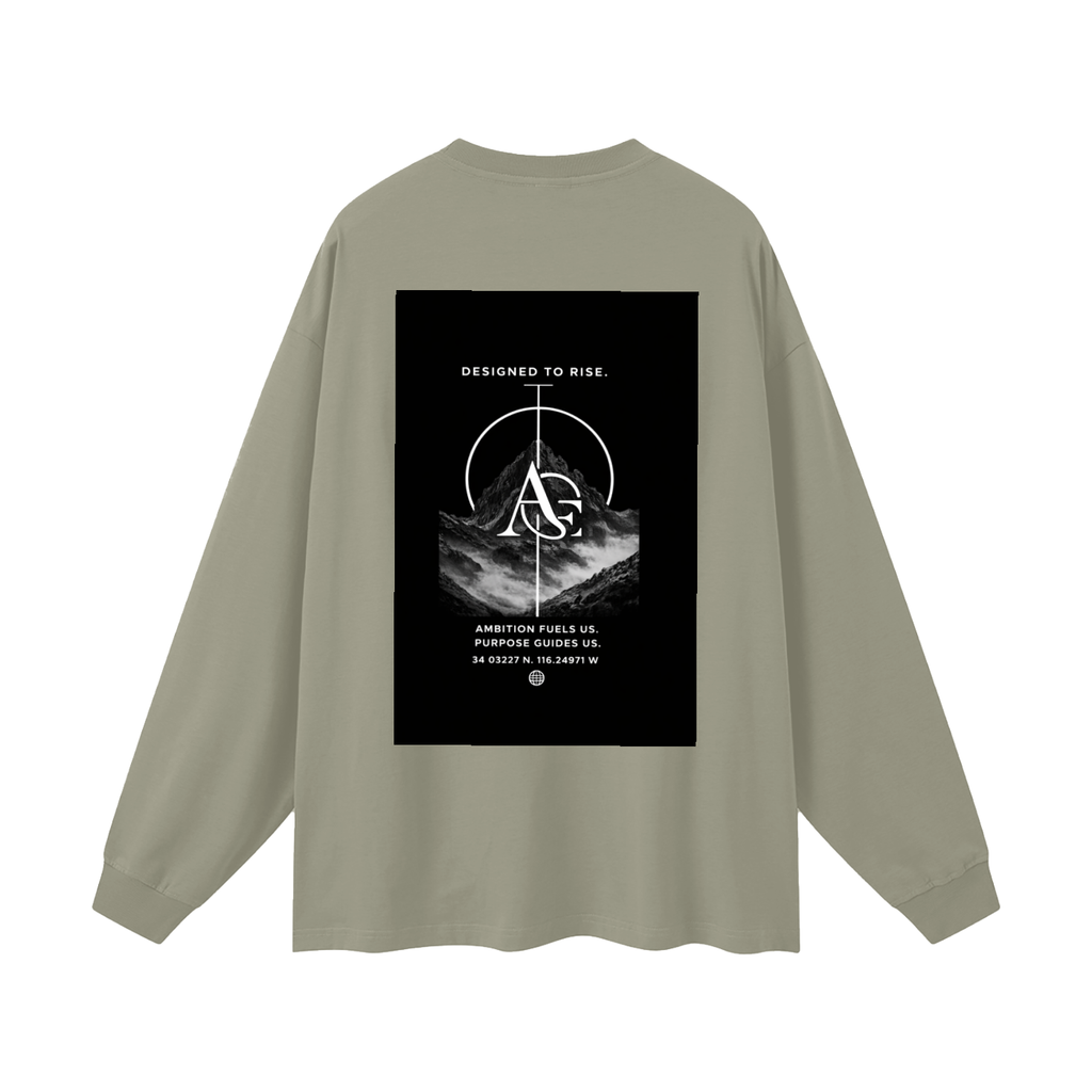 Oversized Unisex Long Sleeve T-Shirt