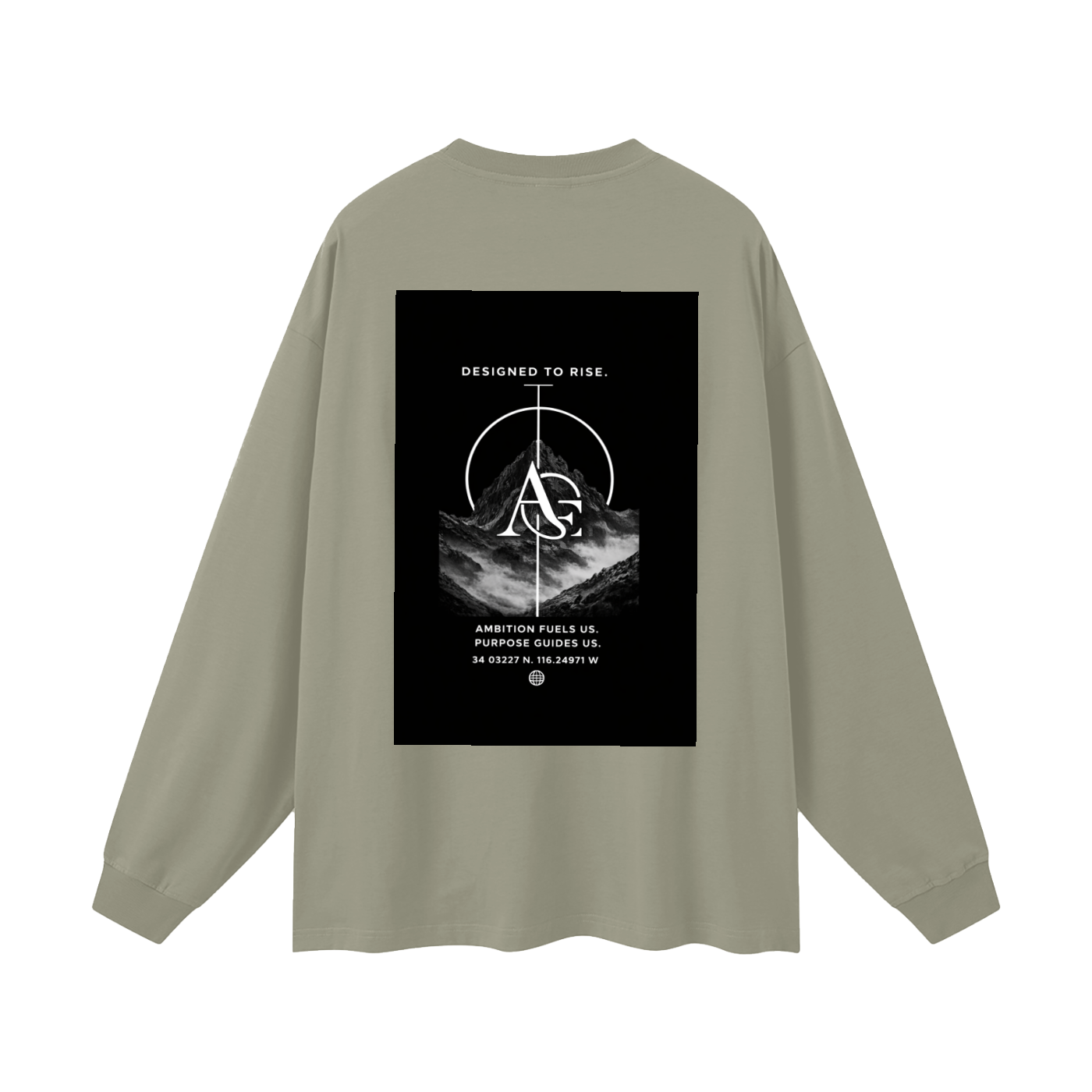 Oversized Unisex Long Sleeve T-Shirt