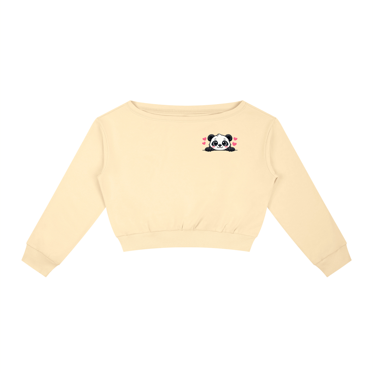 Women's Off-Shoulder Sweatshirt