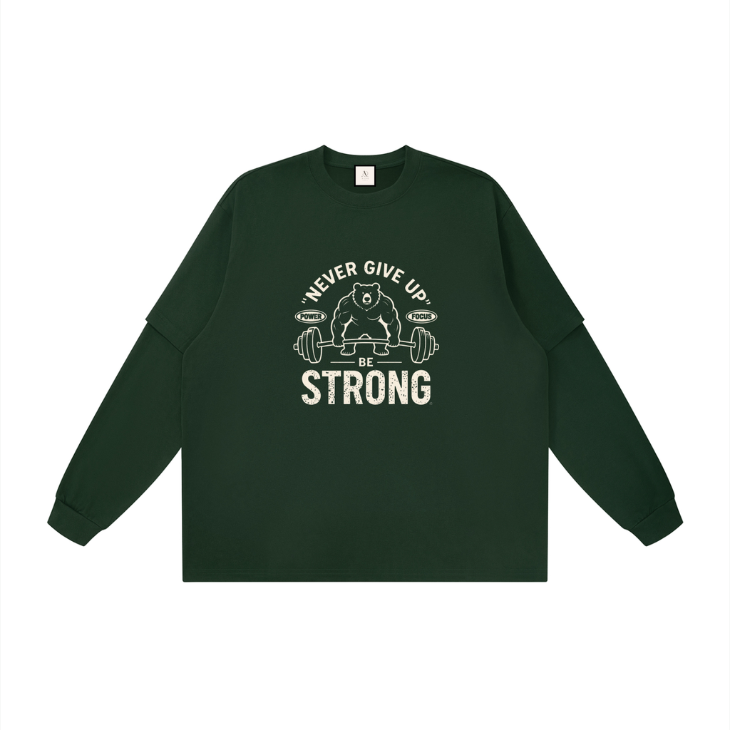 Unisex Layered Oversized T-Shirt