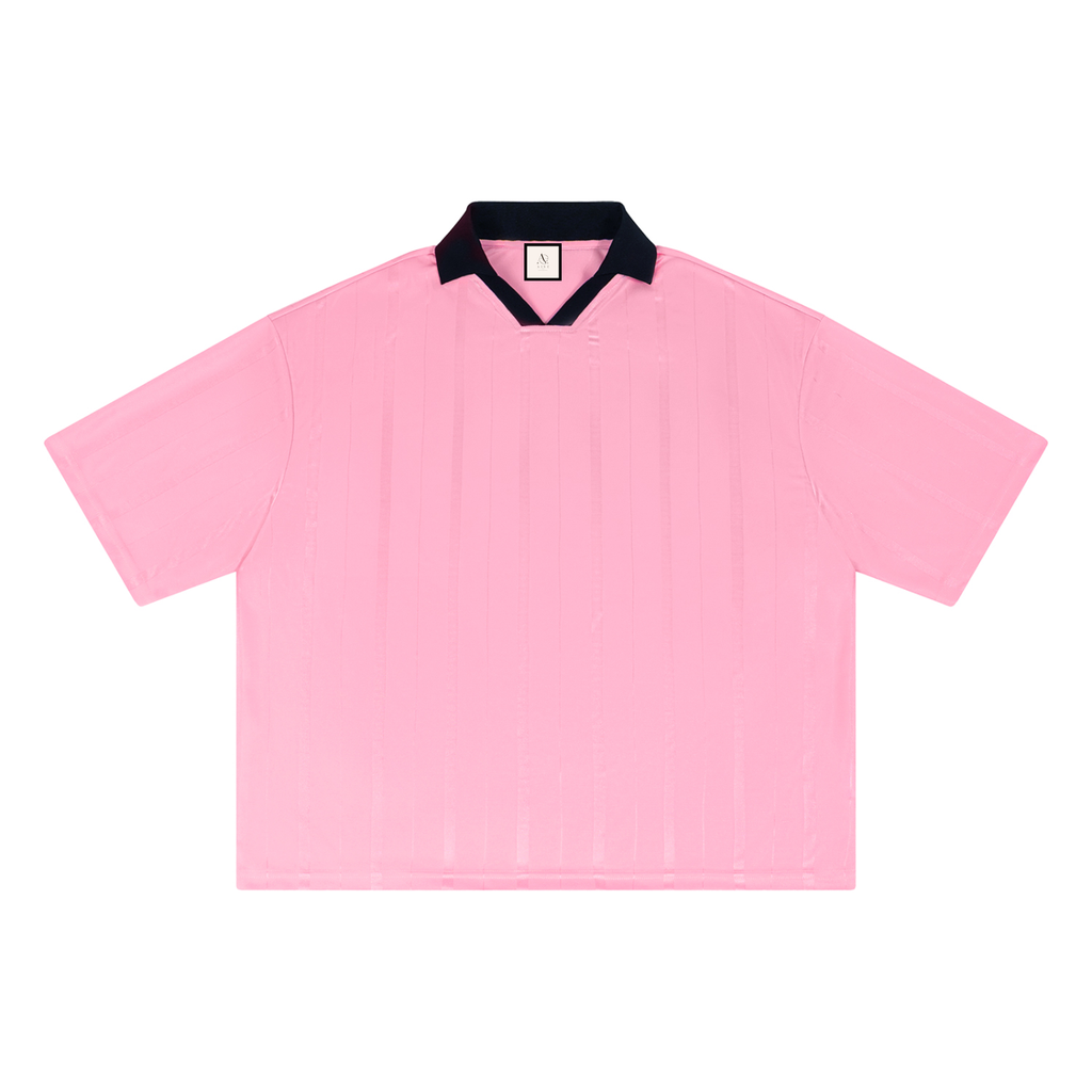 Unisex Striped Boxy Soccer Jersey