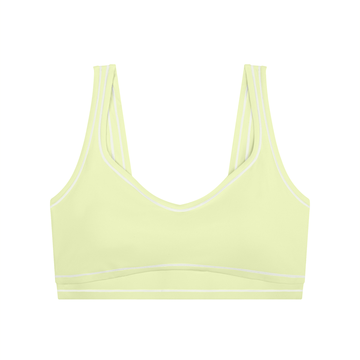 Women’s Topstitching Yoga Sports Bra
