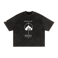 Textured Waffle Washed Boxy T-Shirt