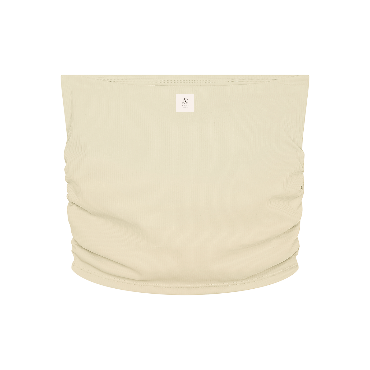 Women’s Ruched Cropped Yoga Tube Top