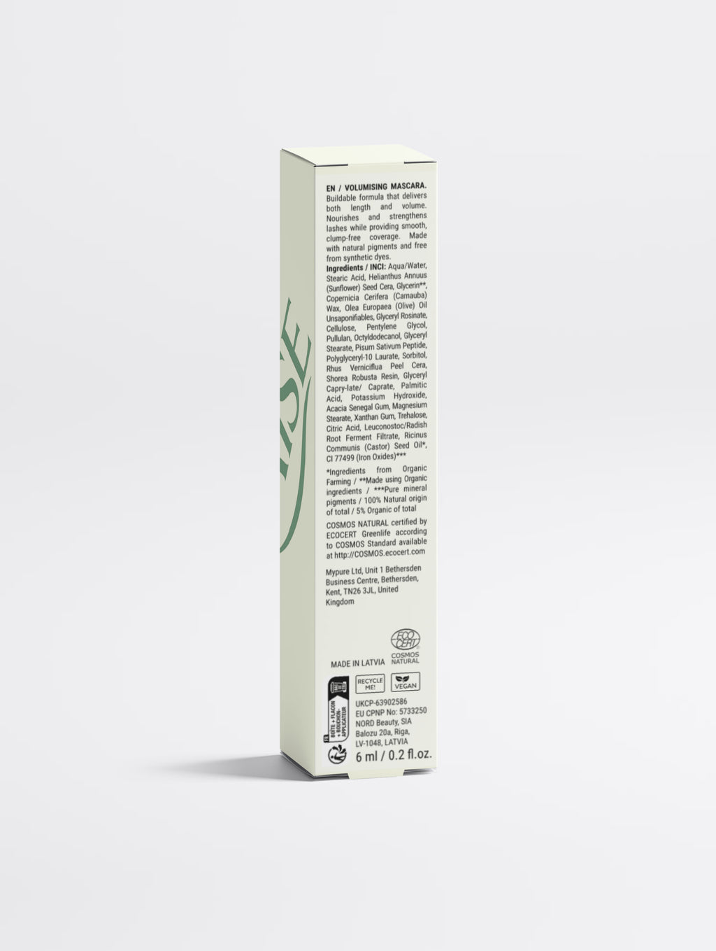Lengthening & Volumising Mascara