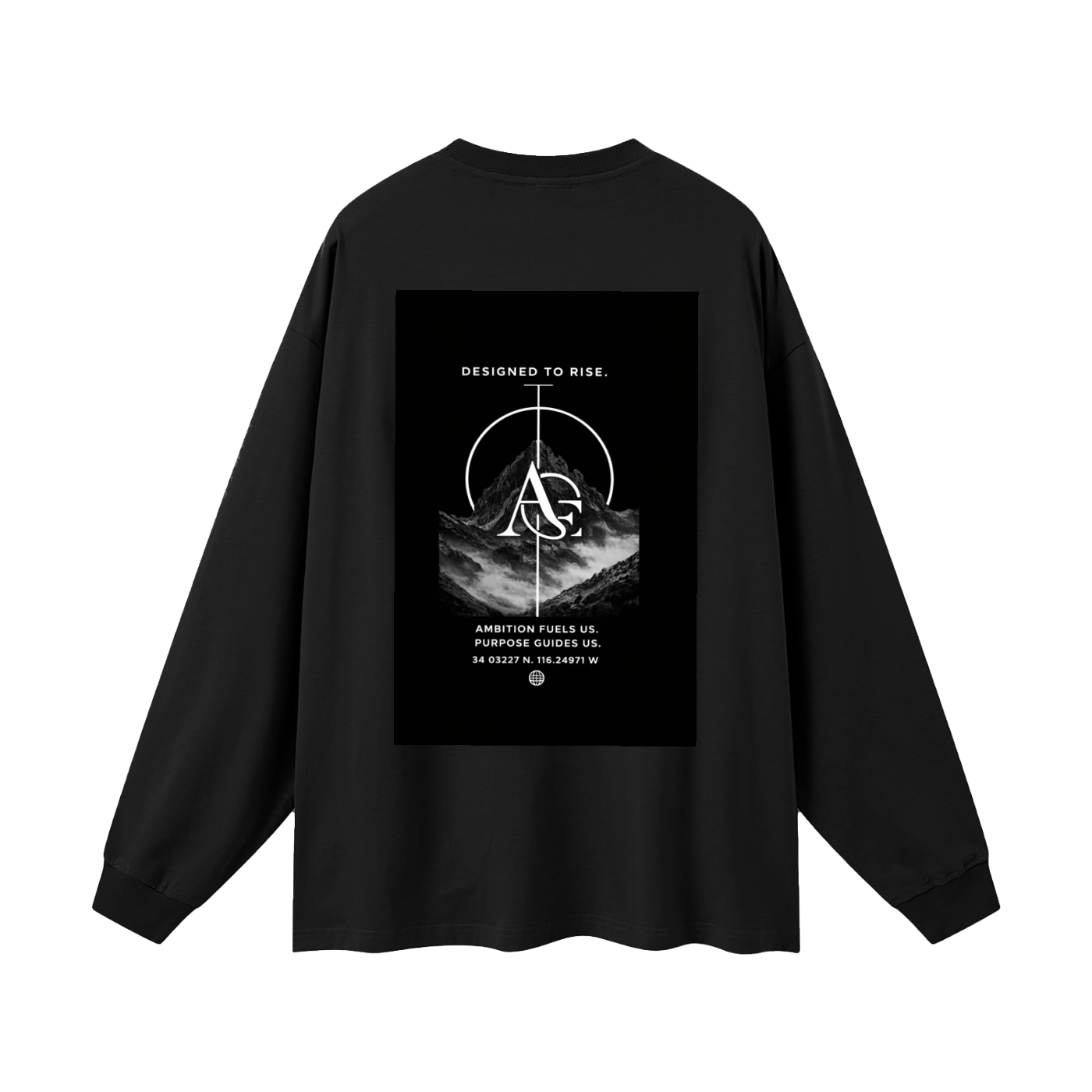 Oversized Unisex Long Sleeve T-Shirt