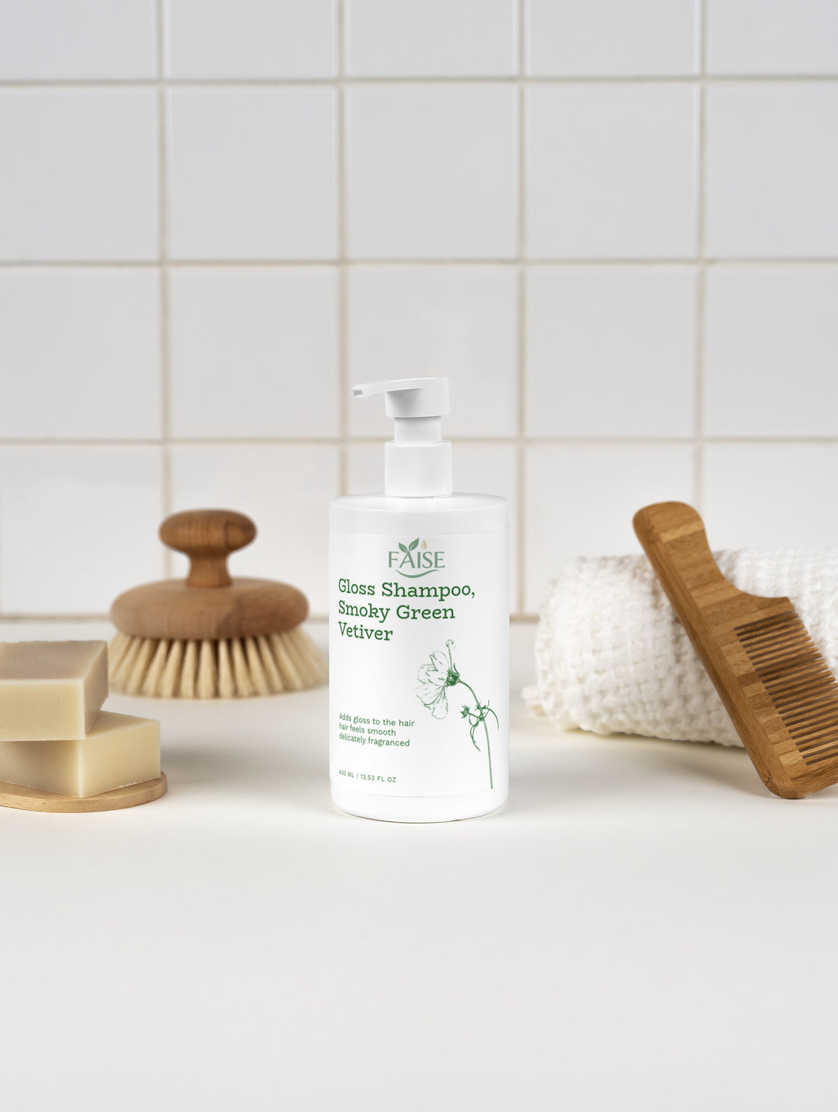 Gloss Shampoo, Smoky Green Vetiver