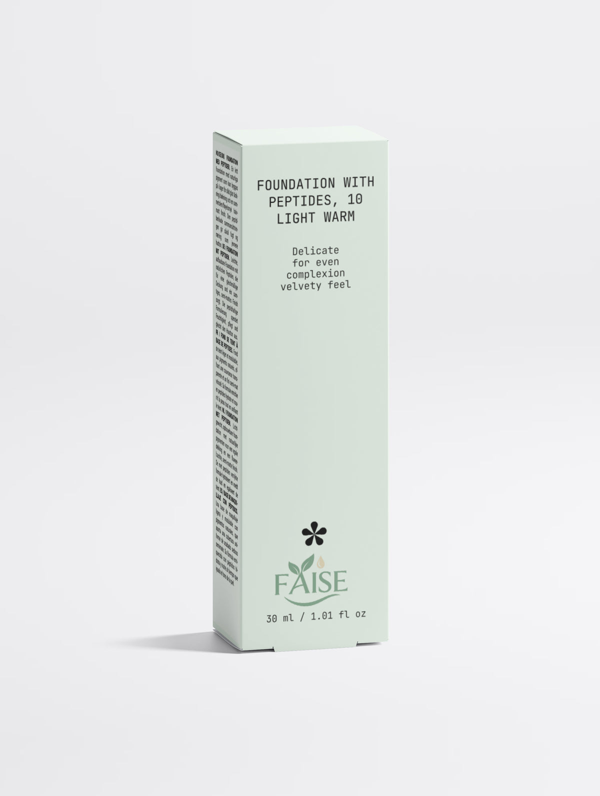 Foundation with Peptides, 10 Light Warm