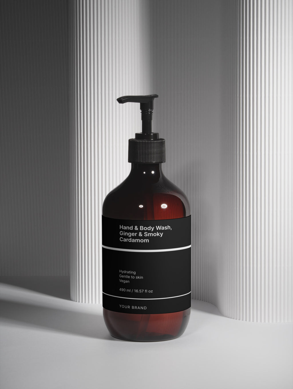 Hand & Body Wash, Ginger & Smoky Cardamom