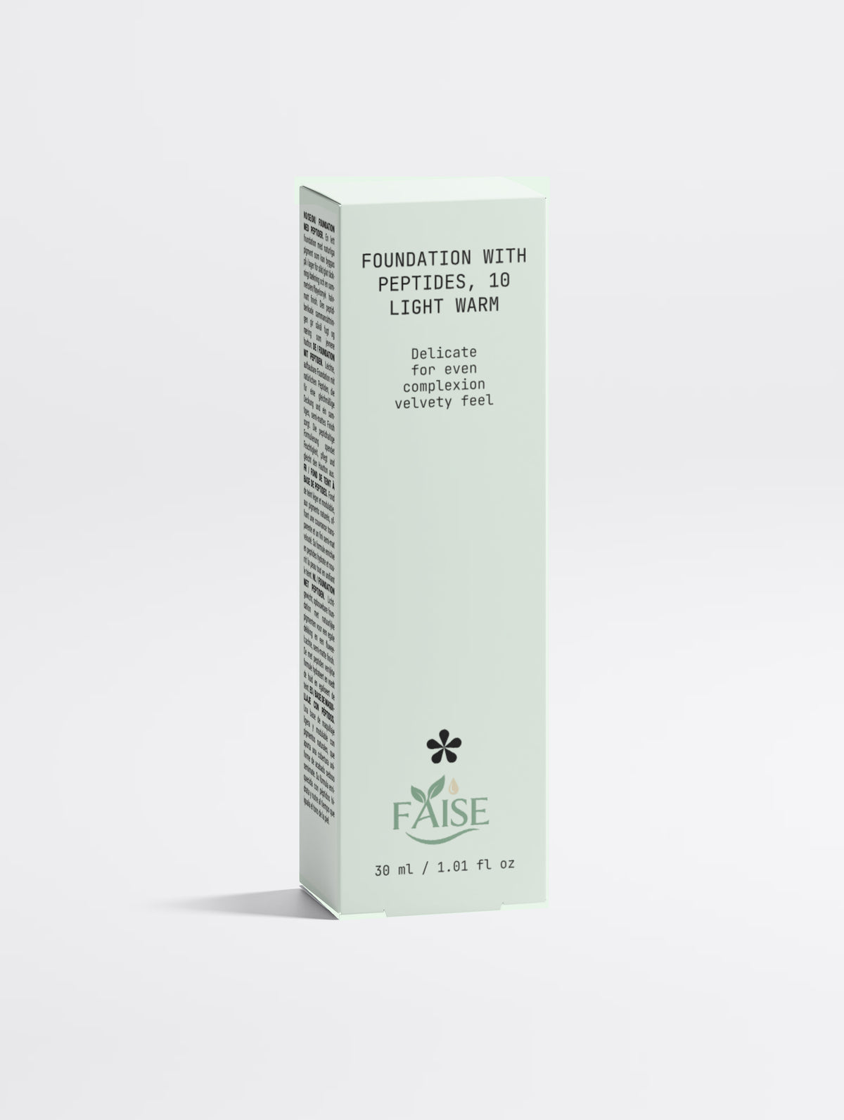 Foundation with Peptides, 10 Light Warm