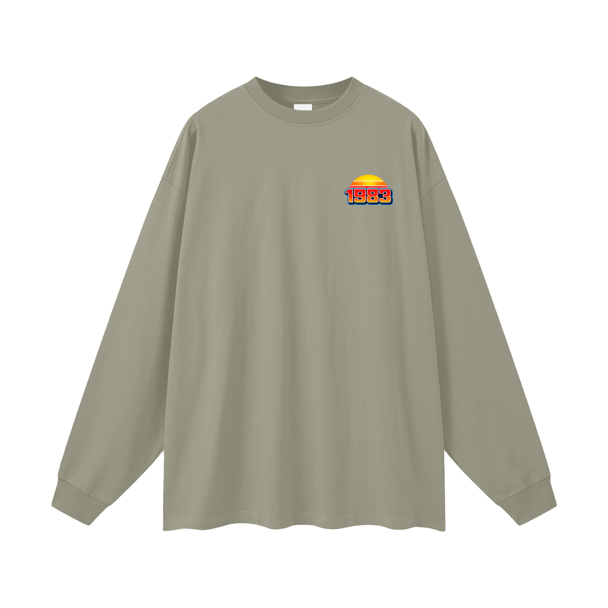 Oversized Unisex Long Sleeve T-Shirt