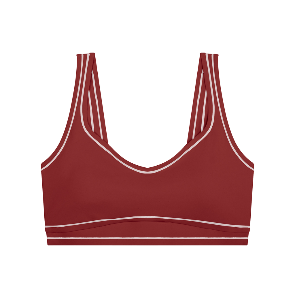 Women’s Topstitching Yoga Sports Bra