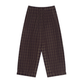 Unisex Plaid Wide Leg Pants
